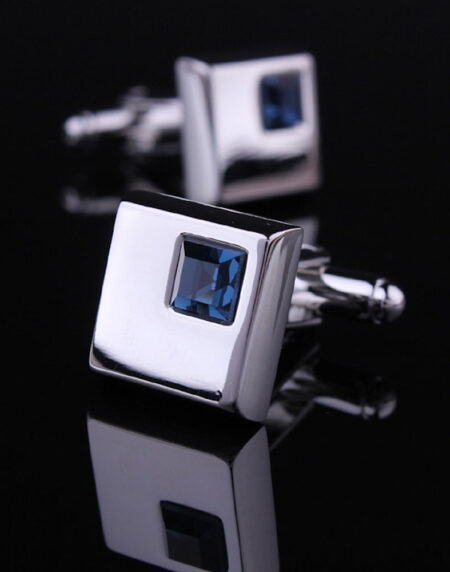 Men's Stainless Steel Cufflinks with Box for Stylish Look - Amedeo Exclusive