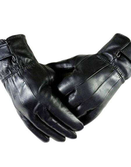 Full Finger Unisex Soft Leather Touchscreen Gloves for Easy Texting & Driving - Amedeo Exclusive