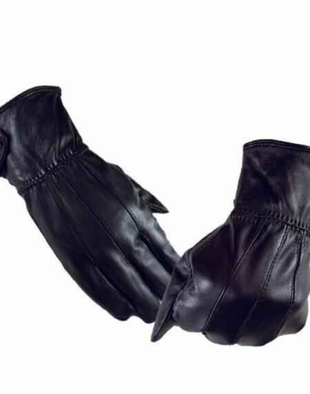 soft leather gloves full hand touchscreen cold weather men's women's - Amedeo Exclusive