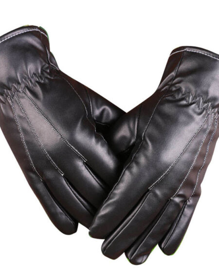Full Finger Unisex Soft Leather Touchscreen Gloves for Easy Texting & Driving - Amedeo Exclusive