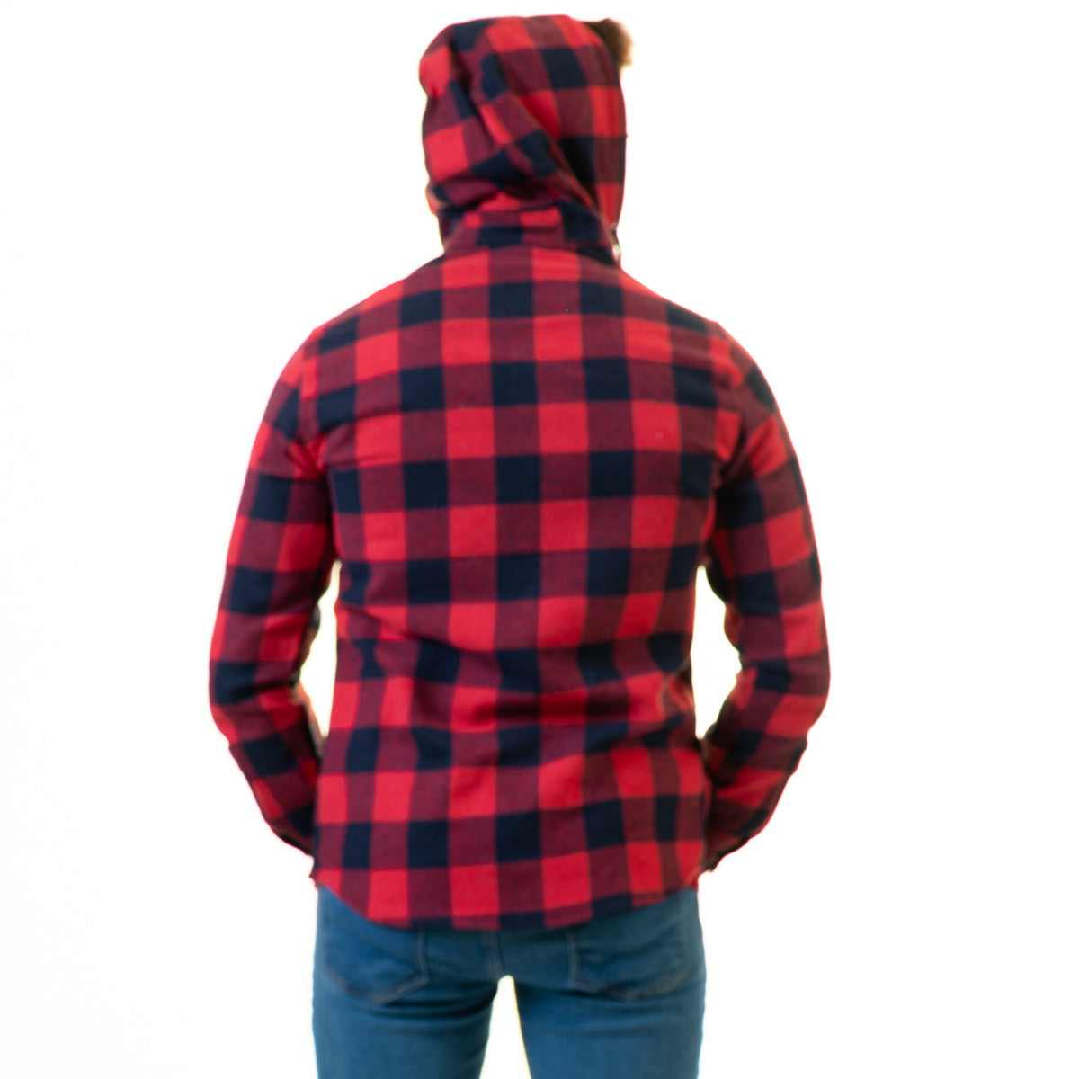 European Wool Luxury Zippered With Hoodie Sweater Jacket Warm Winter Tailor Fit - Image 4