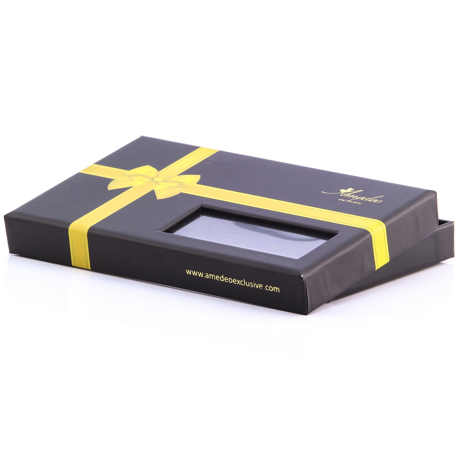 Red Navy Check Mens Silk Self tie Bow Tie with Pocket Squares Set - Amedeo Exclusive