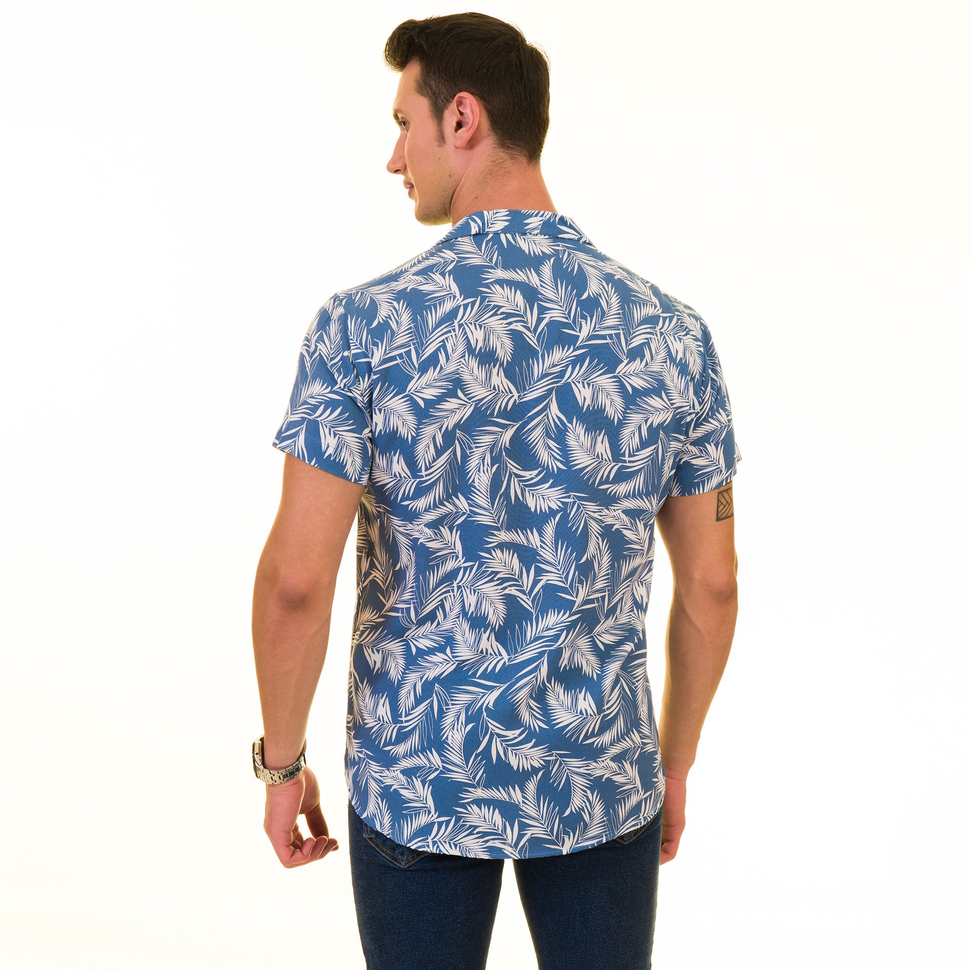 Multi-Color European Made Hawaiian Summer Shirt for Men – Premium Quality - Image 2