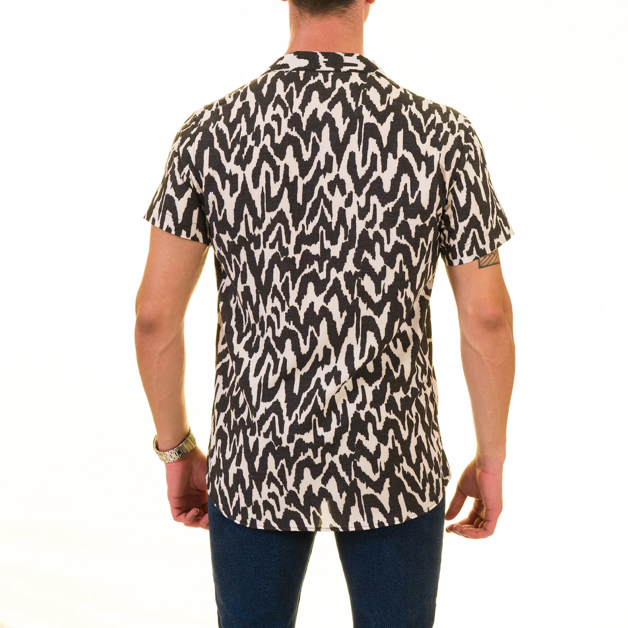 Men’s Multi-Color Hawaiian Summer Shirt – European Made & Designed - Image 2