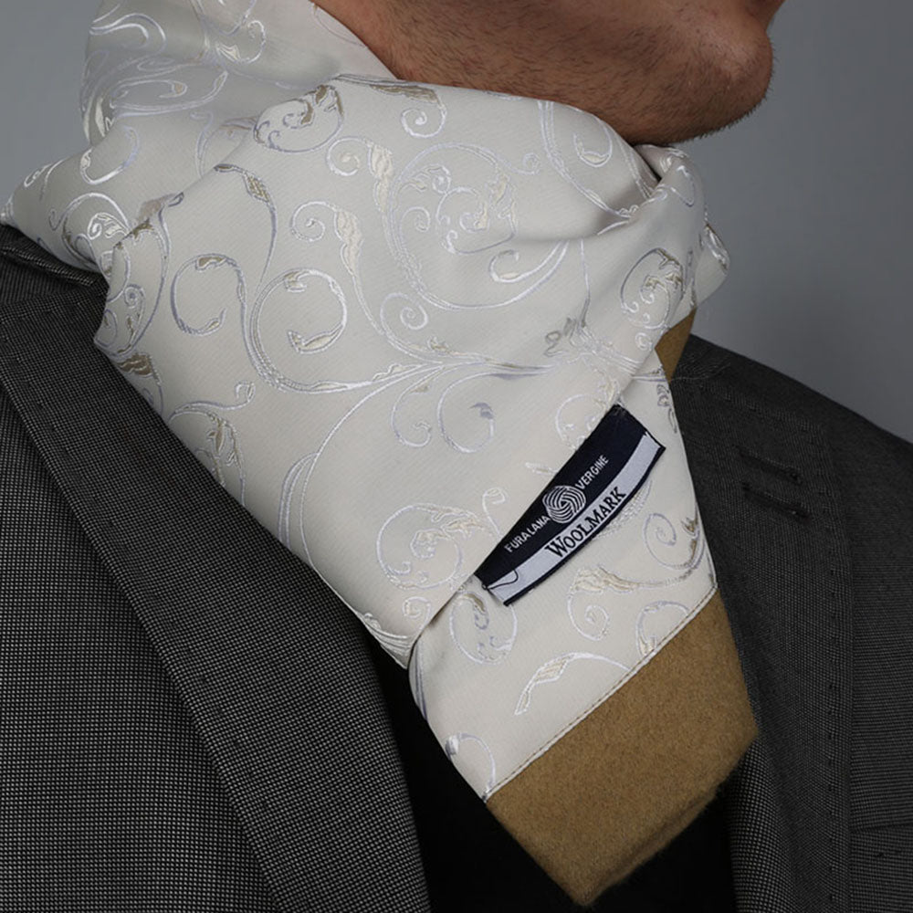 Unisex Suede Microfiber Soft Elegant Paisley Scarf - Amedeo Exclusive