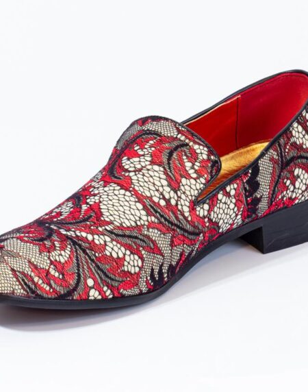 Premium Multicolor Textured Loafers for men designer slip on casual / dress shoes – Luxury Leather - Amedeo Exclusive