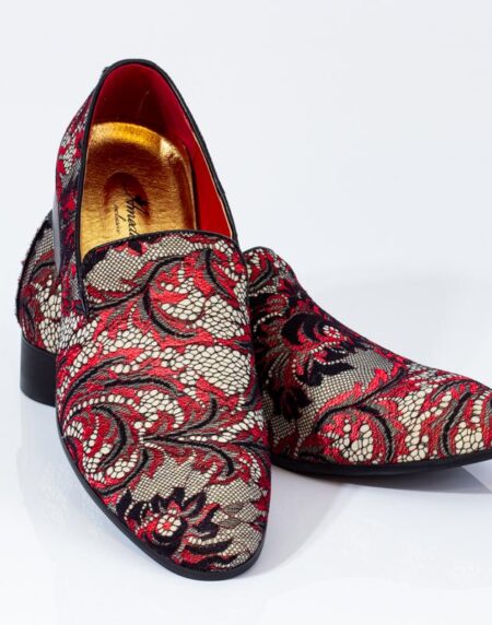 Premium Multicolor Textured Loafers for men designer slip on casual / dress shoes – Luxury Leather - Amedeo Exclusive