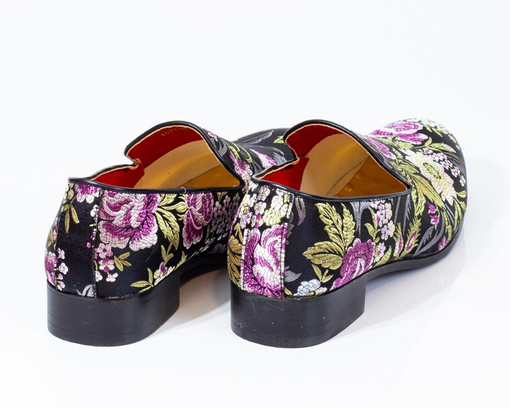 Premium Black Multicolor Loafers for men designer slip on casual / dress shoes – Luxury Leather - Amedeo Exclusive