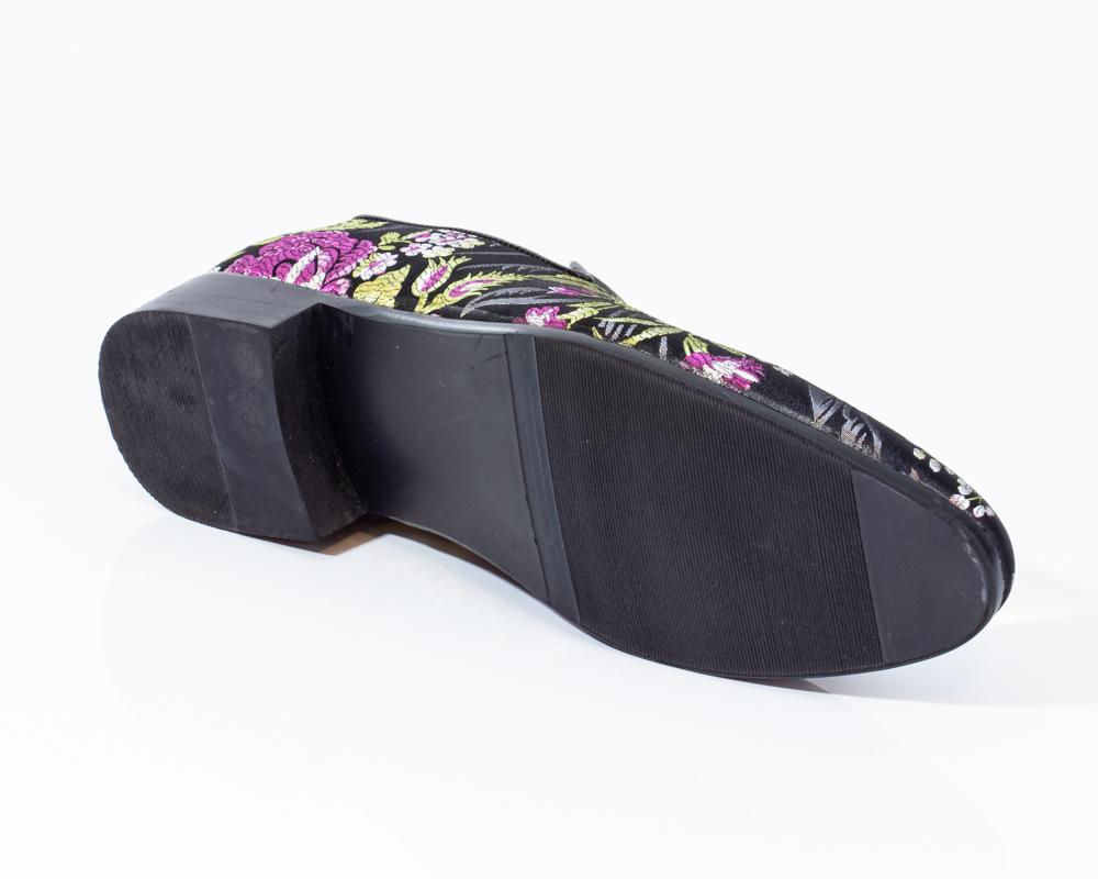 Premium Black Multicolor Loafers for men designer slip on casual / dress shoes – Luxury Leather - Amedeo Exclusive